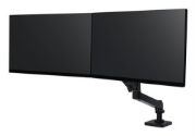 Image de Ergotron LX Pro Series Bras bi-écrans (noir) Support d'écran (45-684-292)
