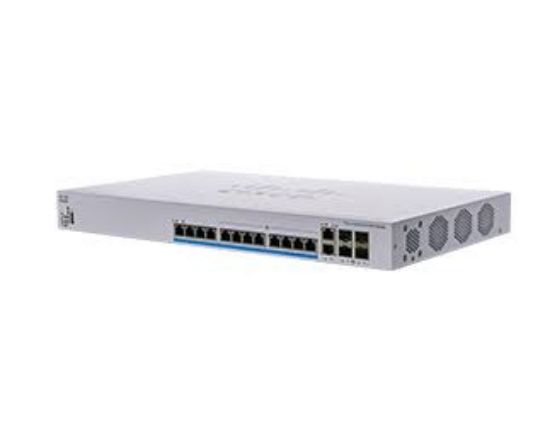 Image de Cisco CBS350-12NP-4X-AU Switch - Noir,Gris (CBS350-12NP4XEU-RF)