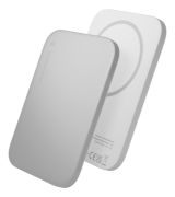 Image de dbramante1928 banque d'alimentation électrique 3000 mAh Recharge sans fil Aluminium (CP03ACWH7272)