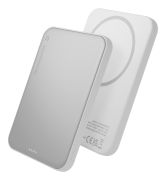 Image de dbramante1928 banque d'alimentation électrique 5000 mAh Recharge sans fil Aluminium (CP05ACWH7273)