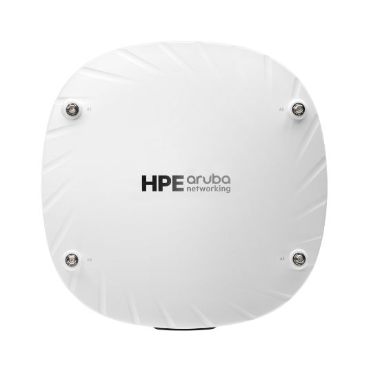 Image de HP E Aruba Networking AP-534 (RW) Dual Radio 4x4 802.11ax External Antennas Unified Campus AP Point d'accès - Blanc (JZ331A)