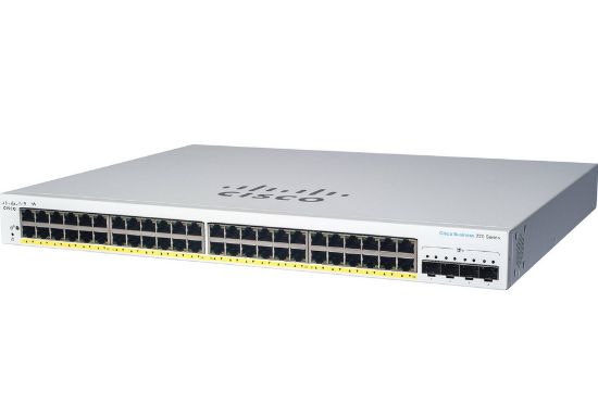 Image de Cisco CBS220-24P-4X Switch - Blanc (CBS220-24P-4X-EU)