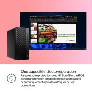 Image de HP EliteDesk 8 TWR G1i U5235 16GB/2TB PC Intel Core Ultra 5 235 16 Go DDR5-SDRAM 512 Go SSD Windows 11 Pro Tower AI PC Noir (A55T8ET#UUG)