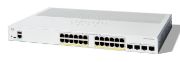 Image de Cisco Catalyst 1200-24P-4X Smart, 24 Port GE, PoE, 4x10GE SFP+, Limited Lifetime Protection Switch - Blanc (C1200-24P-4X)