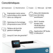 Image de HP LaserJet Pro Réf. 4007dw Noir et blanc Imprimante (8X3E0A)