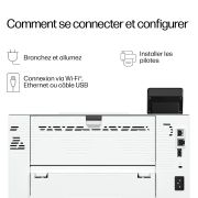 Image de HP LaserJet Pro Réf. 4007dn Noir et blanc Imprimante, Ethernet uniquement (8X3E1A)