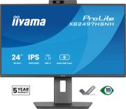 Image de iiyama ProLite 24IN IPS LCD 4MS 1920X1080 350CD/M2 HDMI/DP/USB 2 écran plat de PC 60,5 cm (23.8") 1920 x 1080 pixels Full HD Noir (XB2497HSNH-B1)