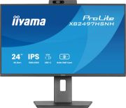 Image de iiyama ProLite 24IN IPS LCD 4MS 1920X1080 350CD/M2 HDMI/DP/USB 2 écran plat de PC 60,5 cm (23.8") 1920 x 1080 pixels Full HD Noir (XB2497HSNH-B1)