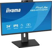 Image de iiyama ProLite 24IN IPS LCD 4MS 1920X1080 350CD/M2 HDMI/DP/USB 2 écran plat de PC 60,5 cm (23.8") 1920 x 1080 pixels Full HD Noir (XB2497HSNH-B1)