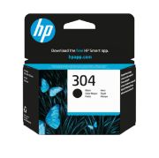 Image de HP 304 Cartouche d’encre noire authentique (N9K06AE)