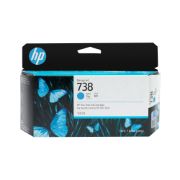 Image de HP Cartouche d’encre DesignJet 738, cyan, 130 ml (498N5A)