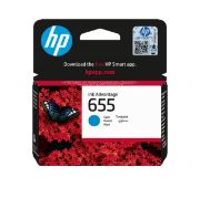Image de HP 655 Cyan Original Ink Advantage Cartridge Cartouche d'encre (CZ110AE)