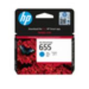 Image de HP 655 Cyan Original Ink Advantage Cartridge Cartouche d'encre (CZ110AE)