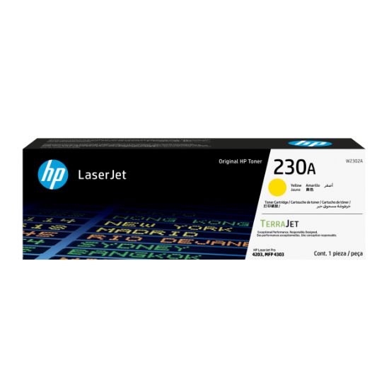 Image de HP 230A Yellow Original LaserJet Toner Cartridge (W2302A)
