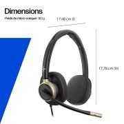 Image de HP Poly Micro-casque filaire USB monaural Mission 815 (C01F8AA)