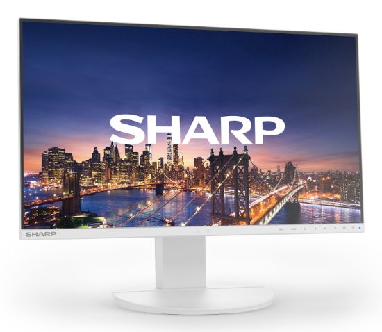 Image de Sharp MultiSync EA272F écran plat de PC 68,6 cm (27") 1920 x 1080 pixels Full HD LCD Blanc (DDEA272FW)