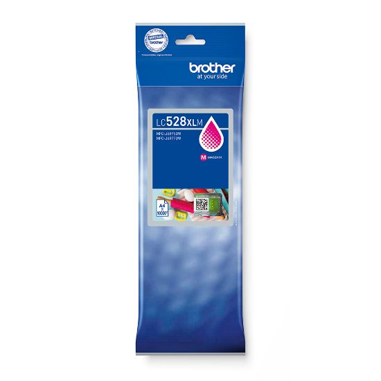 Image de Brother Cartouche d'encre magenta originale , f/ MFC-J6975DW, MFC-J6977DW (LC528XLM)