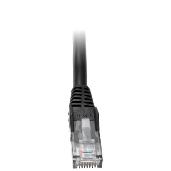 Image de Tripp Lite câble de réseau Noir 0,3 m Cat6 U/UTP (UTP) (N201-001-BK)