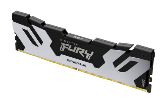 Image de Kingston Technology FURY DIMM DDR5 CL32 16 Go 6 400 MT/s Renegade Argent (KF564C32RS-16)