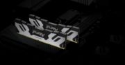 Image de Kingston Technology FURY DIMM DDR5 CL32 16 Go 6 400 MT/s Renegade Argent (KF564C32RS-16)