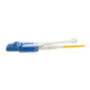 Image de Eaton Tripp Lite series MTP/MPO (APC) to 4xLC (UPC) Singlemode Breakout Patch Cable, 40/100 GbE, QSFP+ 40GBASE-PLR4, Plenum, Yellow, 1 m (3.3 ft.) Câble de fibre optique ... (N390-01M-8LC-AP)