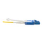 Image de Eaton Tripp Lite series MTP/MPO (APC) to 4xLC (UPC) Singlemode Breakout Patch Cable, 40/100 GbE, QSFP+ 40GBASE-PLR4, Plenum, Yellow, 1 m (3.3 ft.) Câble de fibre optique ... (N390-01M-8LC-AP)