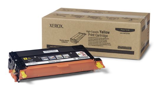 Image de Xerox Cartouche de toner Jaune Phaser 6180 / 6180MFP - (113R00725)