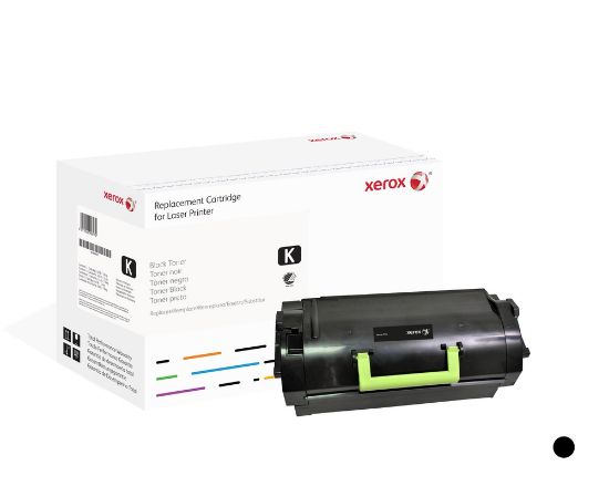 Image de Xerox Toner noir. Equivalent à Lexmark 52D2X00. Compatible avec Lexmark MS711, MS811, MS812 (006R03482)