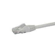 Image de StarTech.com Câble réseau Cat6 UTP sans crochet de 50 cm - Blanc (N6PATC50CMWH)