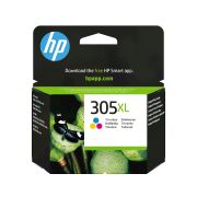 Image de HP Cartouche d’encre trois couleurs 305XL grande capacité authentique (3YM63AE)