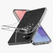 Image de Spigen Liquid Crystal Backcover Samsung Galaxy S24 - Glitter Crystal Quartz - Transparent (ACS07345)
