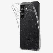 Image de Spigen Liquid Crystal Backcover Samsung Galaxy S24 - Glitter Crystal Quartz - Transparent (ACS07345)