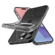Image de SPIGEN Liquid Crystal Glitter Backcover iPhone 15 Pro - Crystal Quartz - Transparent (ACS06701)