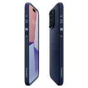 Image de SPIGEN Liquid Air Backcover iPhone 15 Pro Max - Navy Blue (ACS06563)