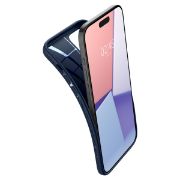 Image de SPIGEN Liquid Air Backcover iPhone 15 Pro Max - Navy Blue (ACS06563)