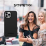 Image de OtterBox Symmetry Series pour Apple iPhone 12/iPhone 12 Pro, noir - produits livrés sans emballage (77-66197)