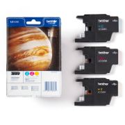 Image de Brother Pack de cartouches d’encre : Cyan / Magenta / Jaune (LC1240RBWBP)