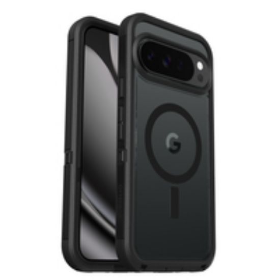 Image de OtterBox Defender Pro XT with Magnets Series pour Google Pixel 10 Pro XL, Dark Side - Noir,Transparent (77-98266)