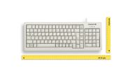 Image de CHERRY XS G84-5200 clavier Bureau USB + PS/2 AZERTY Français Gris (G84-5200LCMFR-0)