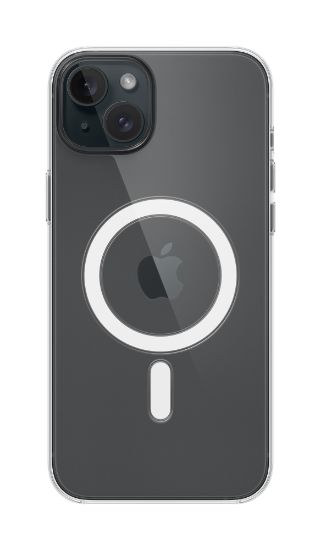 Image de Apple Coque transparente avec MagSafe pour iPhone 15 Plus (MXRL3ZM/A)