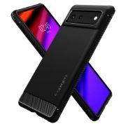 Image de SPIGEN Rugged Armor Backcover Google Pixel 6 - Zwart - Noir (ACS03437)