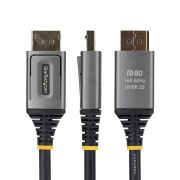 Image de StarTech.com câble DisplayPort Noir (DP21V-2M-DP80-CABLE)