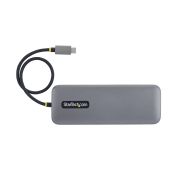 Image de StarTech.com station d'accueil Avec fil USB 3.2 Gen 1 (3.1 Gen 1) Type-C Gris (189B-USBC-MULTIPORT)