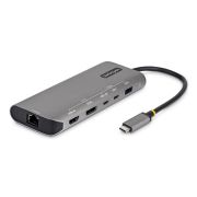Image de StarTech.com station d'accueil Avec fil Gris (174B-USB4-MULTIPORT)