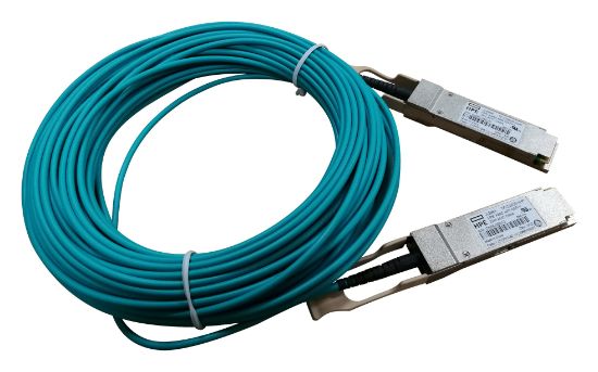 Image de HP E Networking X2A0 40G QSFP+ to QSFP+ 20m Active Optical Cable Câble de fibre optique (JL289A)