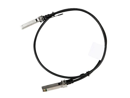 Image de HP E Aruba Networking 25G SFP28 to SFP28 5m Direct Attach Copper Cable Câble de fibre optique - Noir (JL489A)