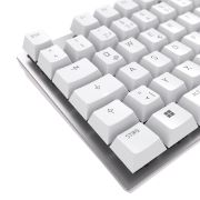 Image de CHERRY KC 200 MX clavier Universel USB QWERTY Anglais Argent, Blanc (G80-3950LIBUS-1)