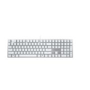 Image de CHERRY KC 200 MX clavier Universel USB QWERTY Anglais Argent, Blanc (G80-3950LIBUS-1)