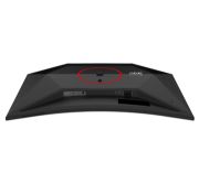 Image de AOC G4 écran plat de PC 80 cm (31.5") 1920 x 1080 pixels Noir, Rouge (C32G4Z)
