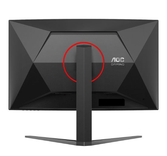 Image de AOC G4 écran plat de PC 80 cm (31.5") 1920 x 1080 pixels Noir, Rouge (C32G4Z)